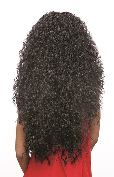LAS MOGAN – VANESSA SYNTHETIC SUPER EXPRESS WEAVE HALF WIG LONG CURLY