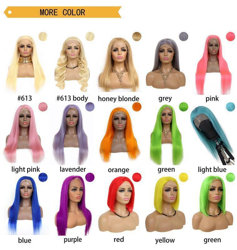 13×4 Balayage Honey Blonde Human Hair Lace Frontal Brazilian Short Bob Wave Wigs