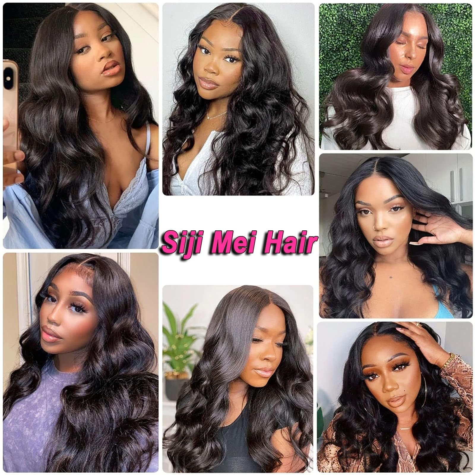 20 Inch Body Wave Glueless Wigs Human Hair 4×4 Lace Closure Wigs 200 Density