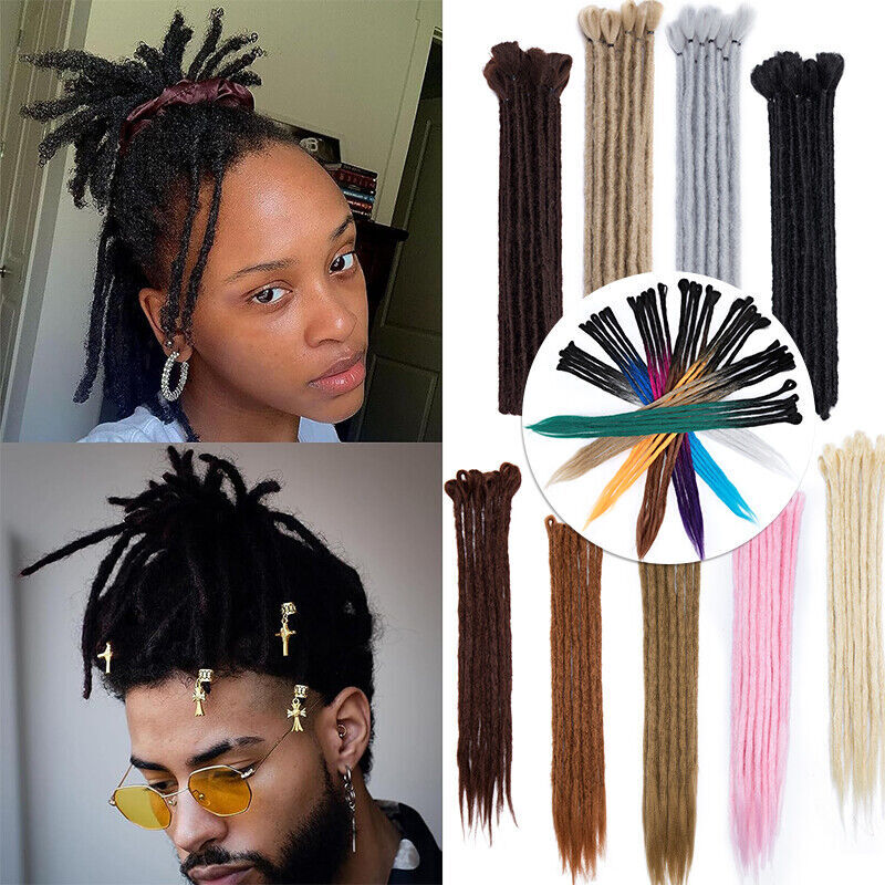 20inch Ombre Dreadlocks Hair Extensions Synthetic Crochet Braiding Dreads Loc