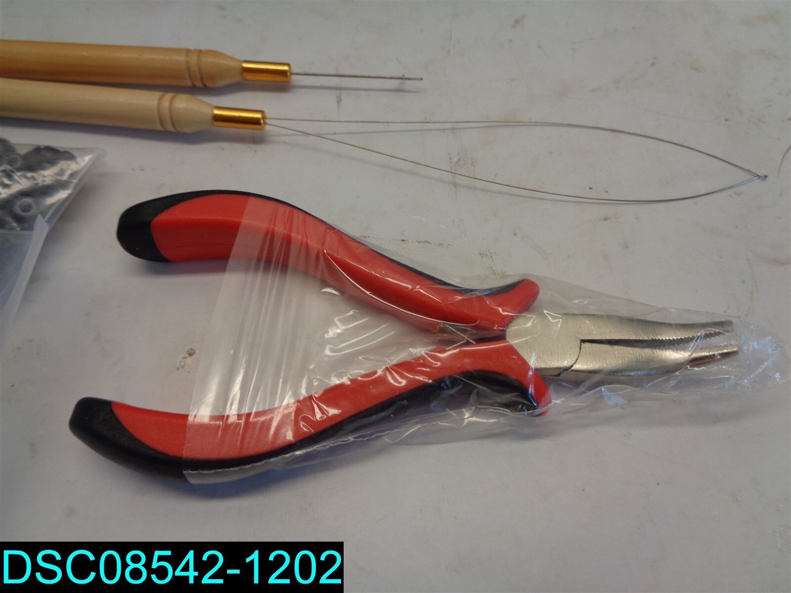Hair Extension Kit Pliers Pulling Hook Bead Device Tool Kits