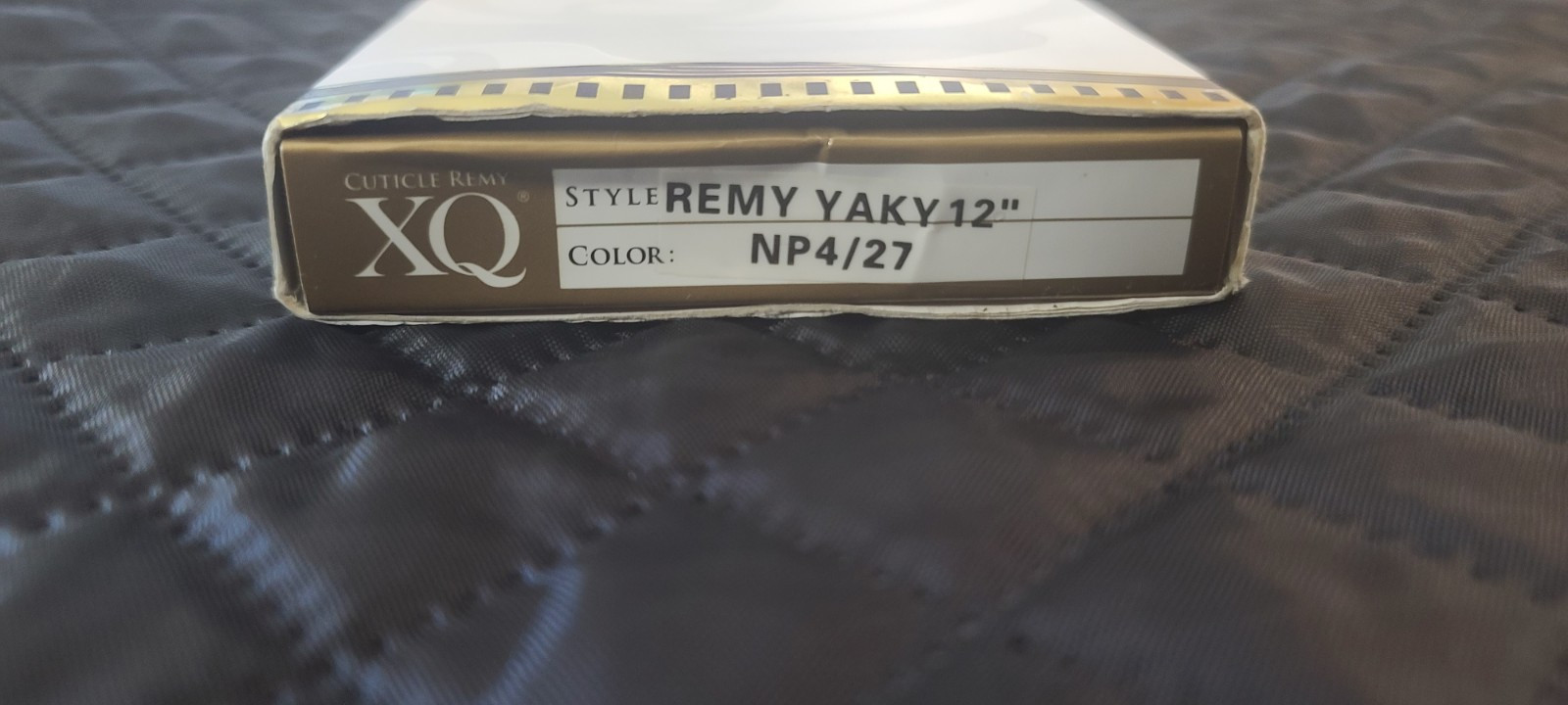 100% Human Hair Weave Remy Yaky Cuticle Remy XQ 12″