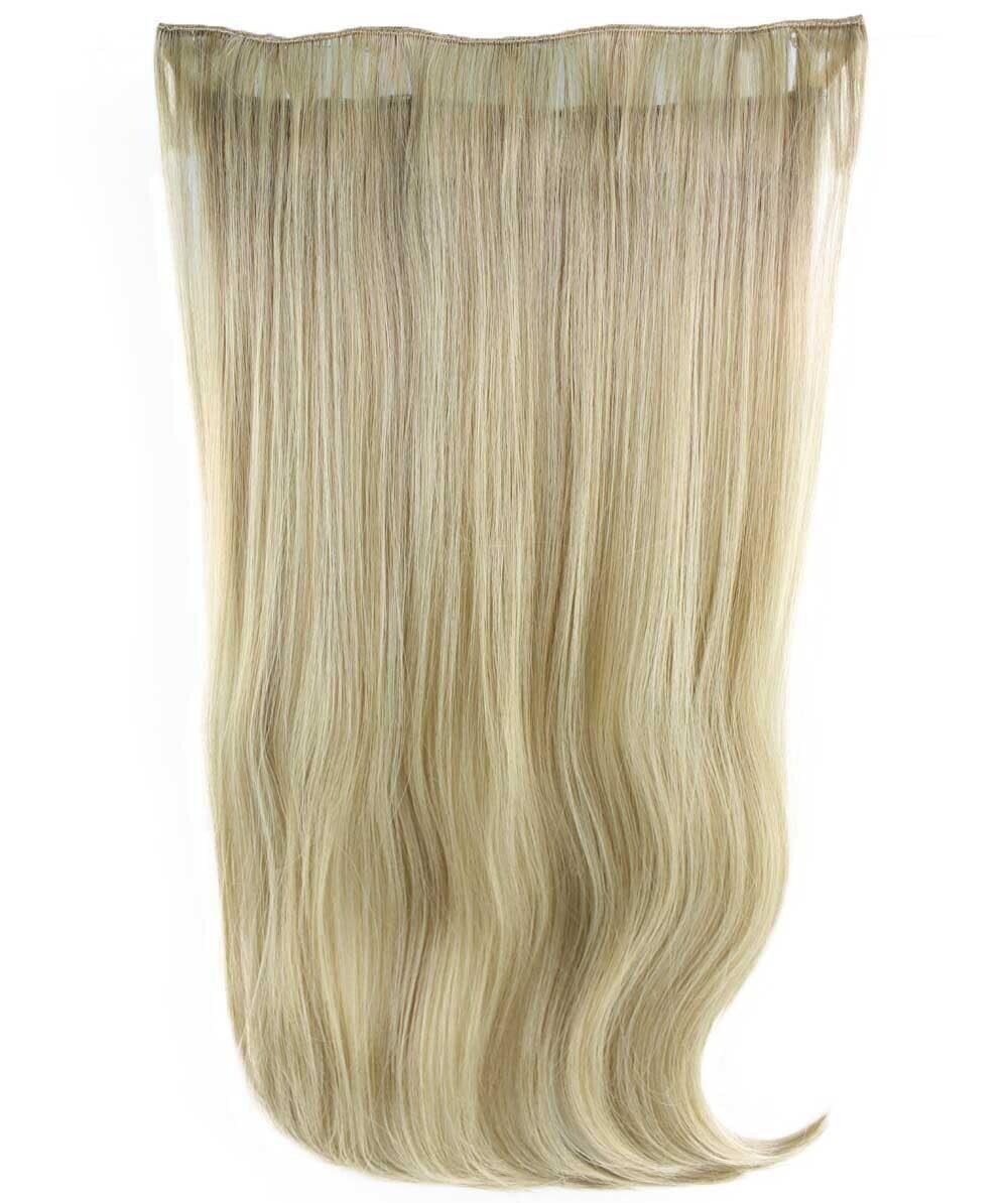 Adult Women’s Straight Blonde High Heat Clip-In Extension (24 in),ST-006