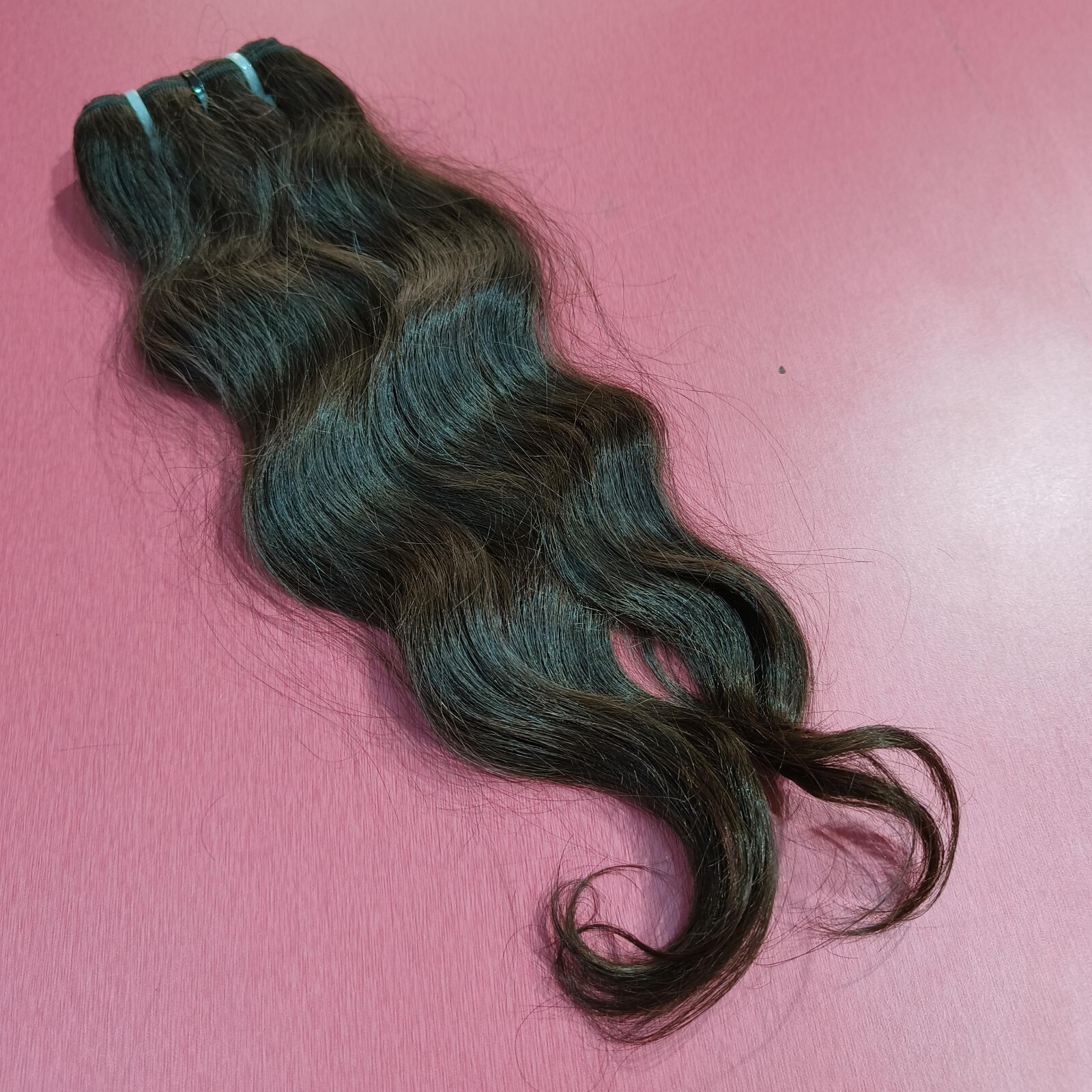 Single donor unprocessed 100% Natural Indian temple raw hair