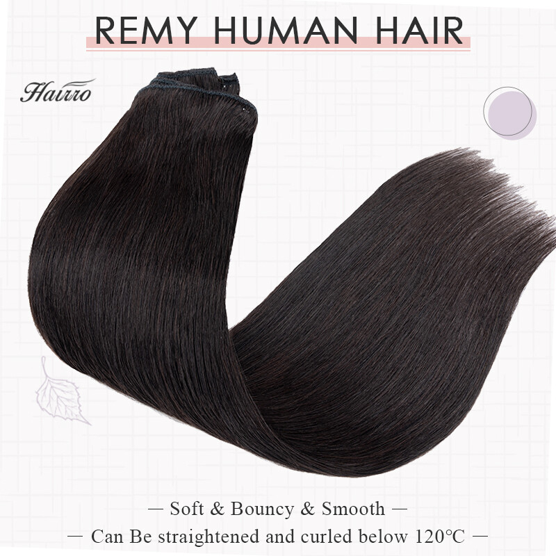 20inch=70g Clip In Hair Extensions 100% Real Remy Human Hair Full Head 8 Pieces