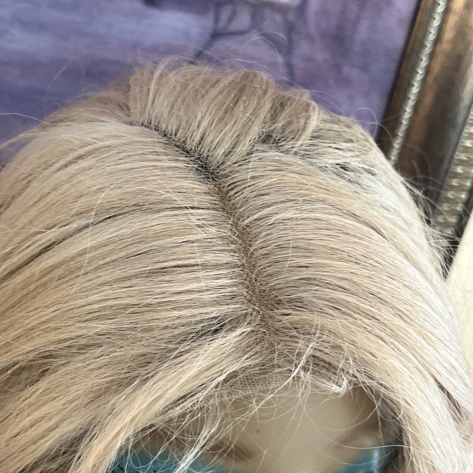 Sensationnel Lace Front Wig Pearl Blonde Long Hair New Dashly Unit 56