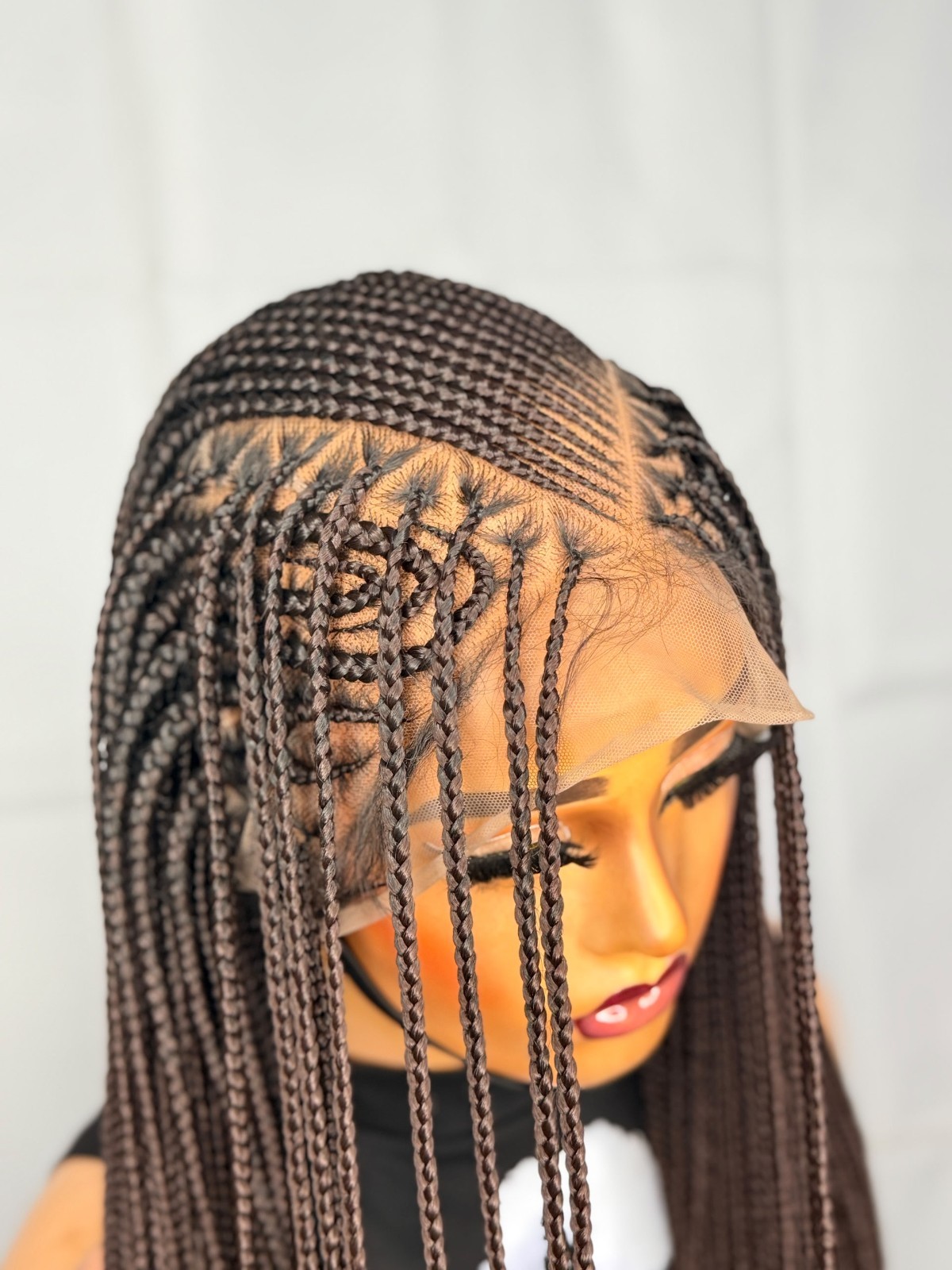 Flip Unit In Color 33 With Baby Hair And Adjustable Bands