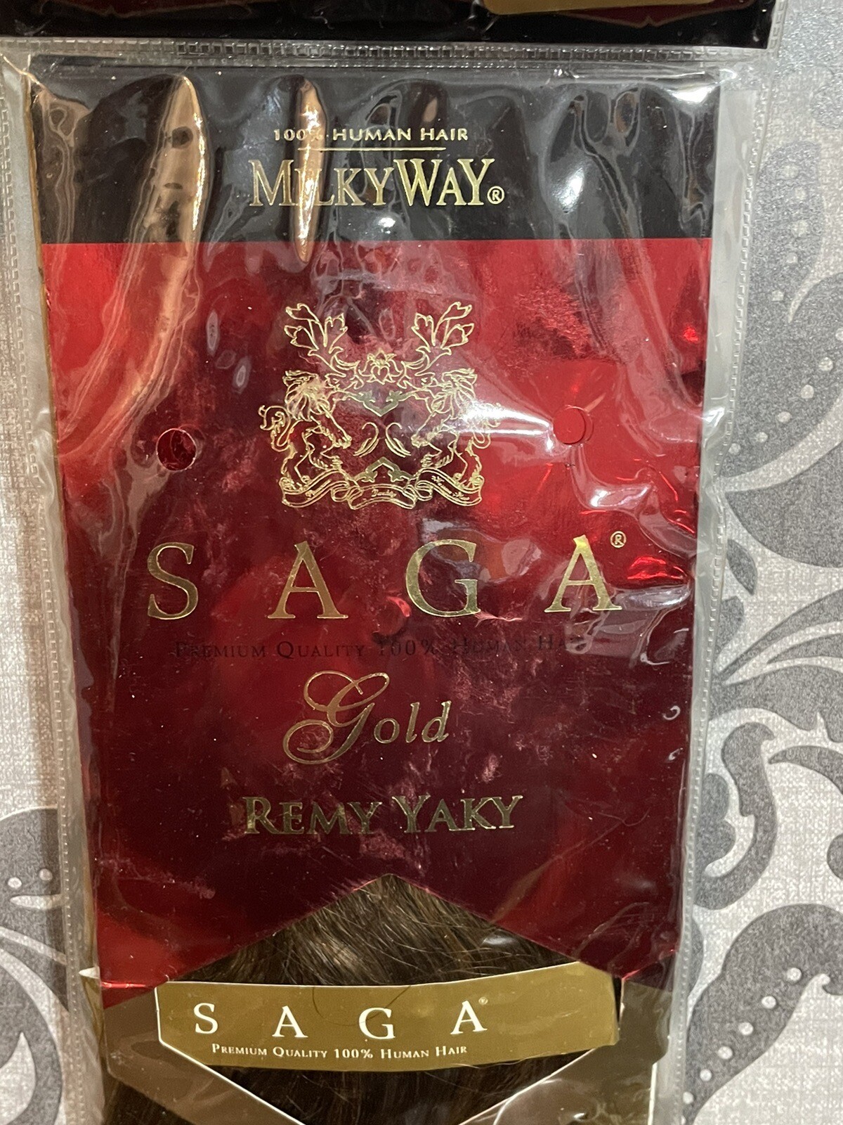 PLEASE READ Milky Way Saga Gold Remy Yaky Human Hair GOF10 F4/30