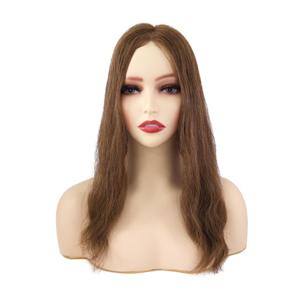 Topper for Women Top Pieces Lace Center Hair Systems Human Hair 16″ TP81