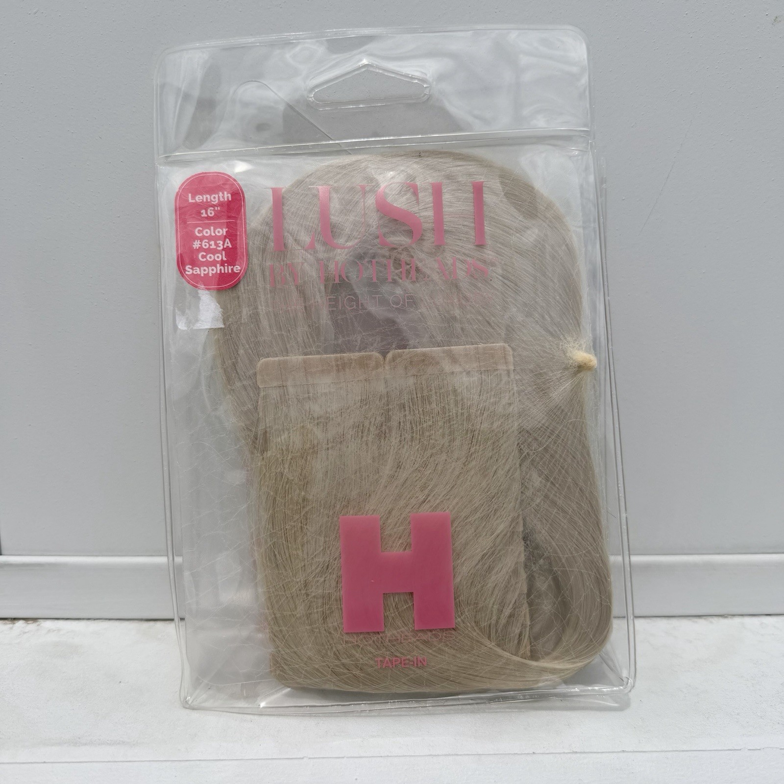 Hotheads Tape In Extensions LUSH Originals 16” 20 Pieces Sapphire #613A NEW