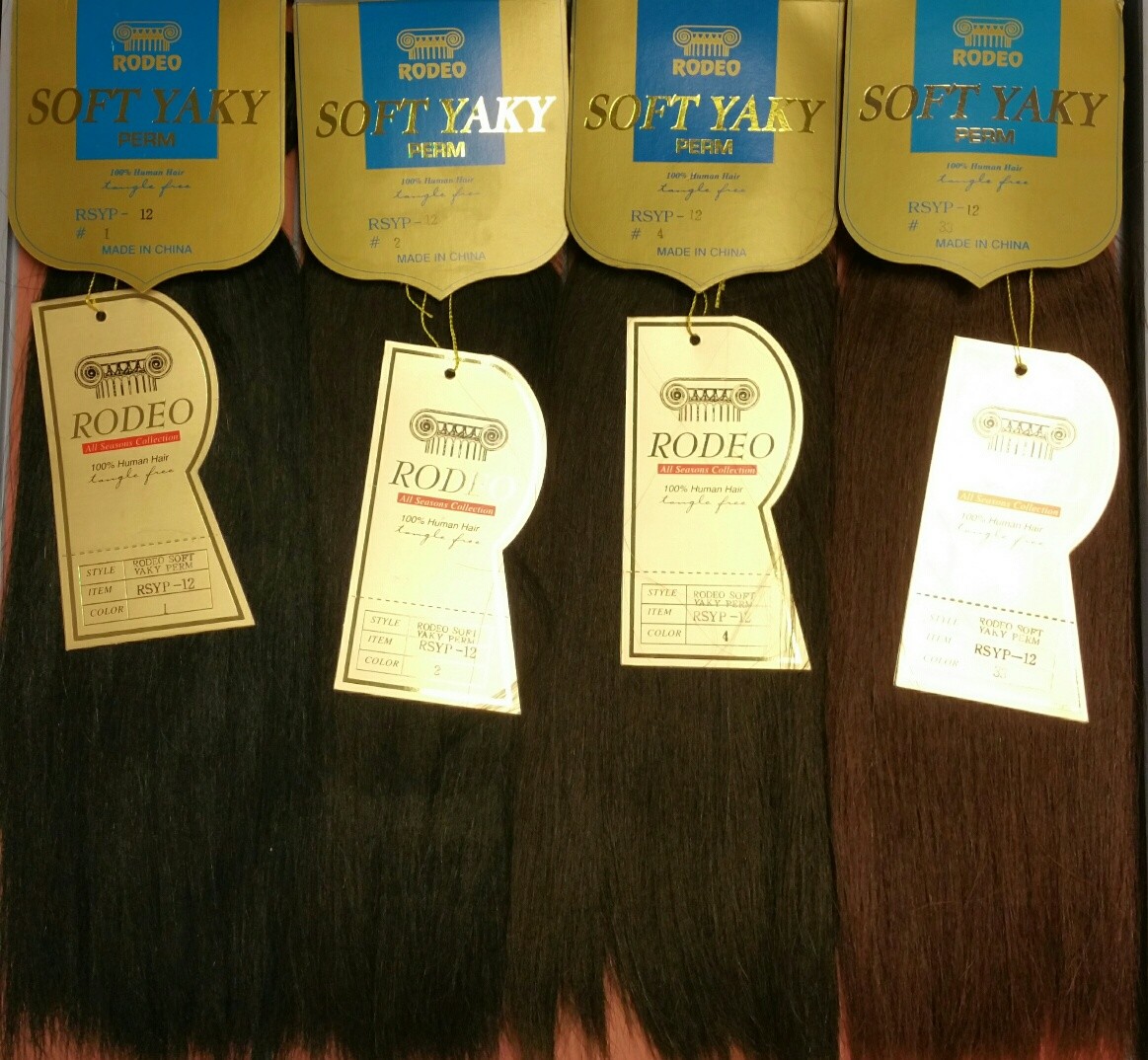Rodeo 100% Human Hair for Weaving- SOFT YAKY PERM – CLEARANCE SALE!!