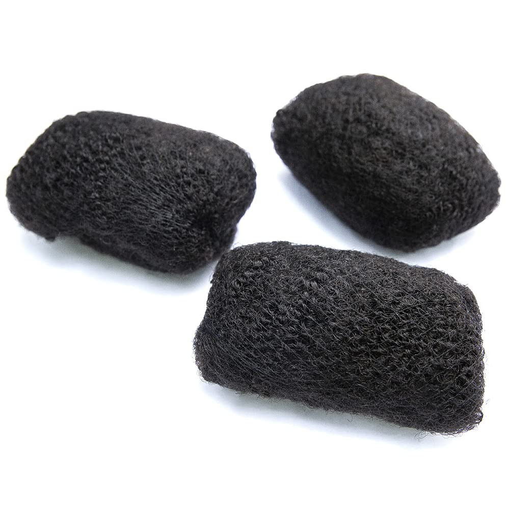 JOJOLOVEU 100% Human Hair Kinky Curly Crochet Hair Afro Bulk For Dreadlock Ex…
