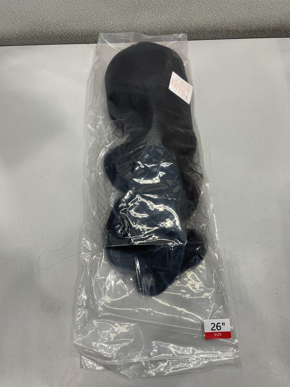 Durya Natural Black 250% Density Human Hair Lace Front Wig 26″