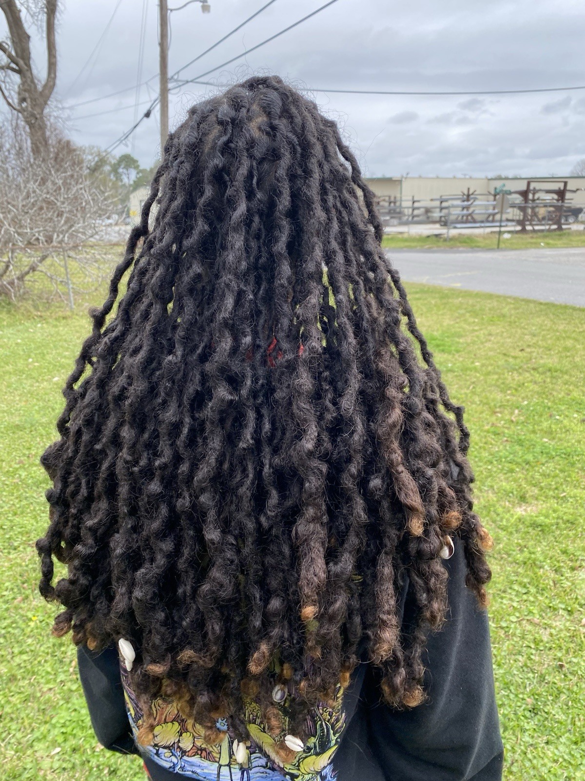 Human Hair Dreadlocks 100% Real 16-19” In Length