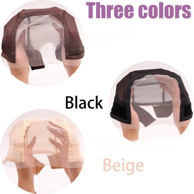 HD Lace Wig Velvet Headband With Mesh Cap