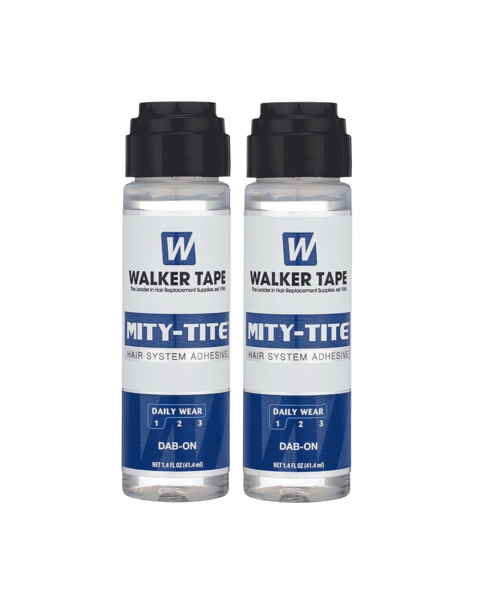 Walker Mity-Tite Adhesive Dab on Glue Lace Front Wig 1.4 oz Pack of 2