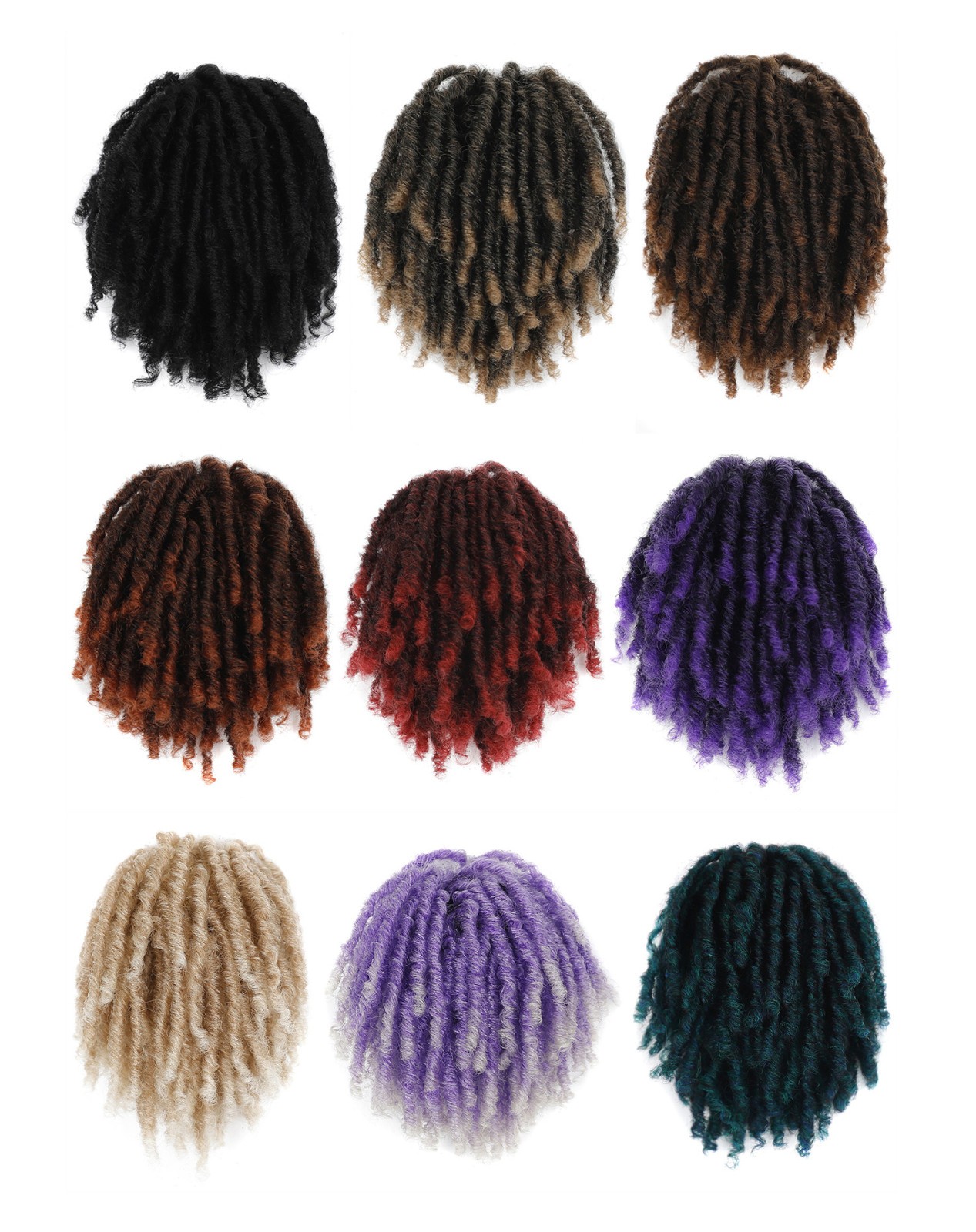 Afro Kinky Curly Drawstring Ponytail Wig Fluffy High Puff Synthetic Hair Extensi