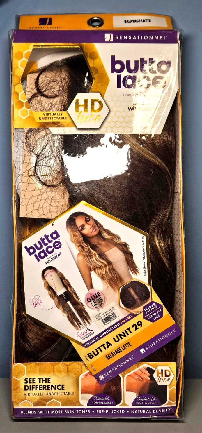 Sensationnel Butta Lace Synthetic HD Lace Wig – BUTTA UNIT 29 – Brand New!