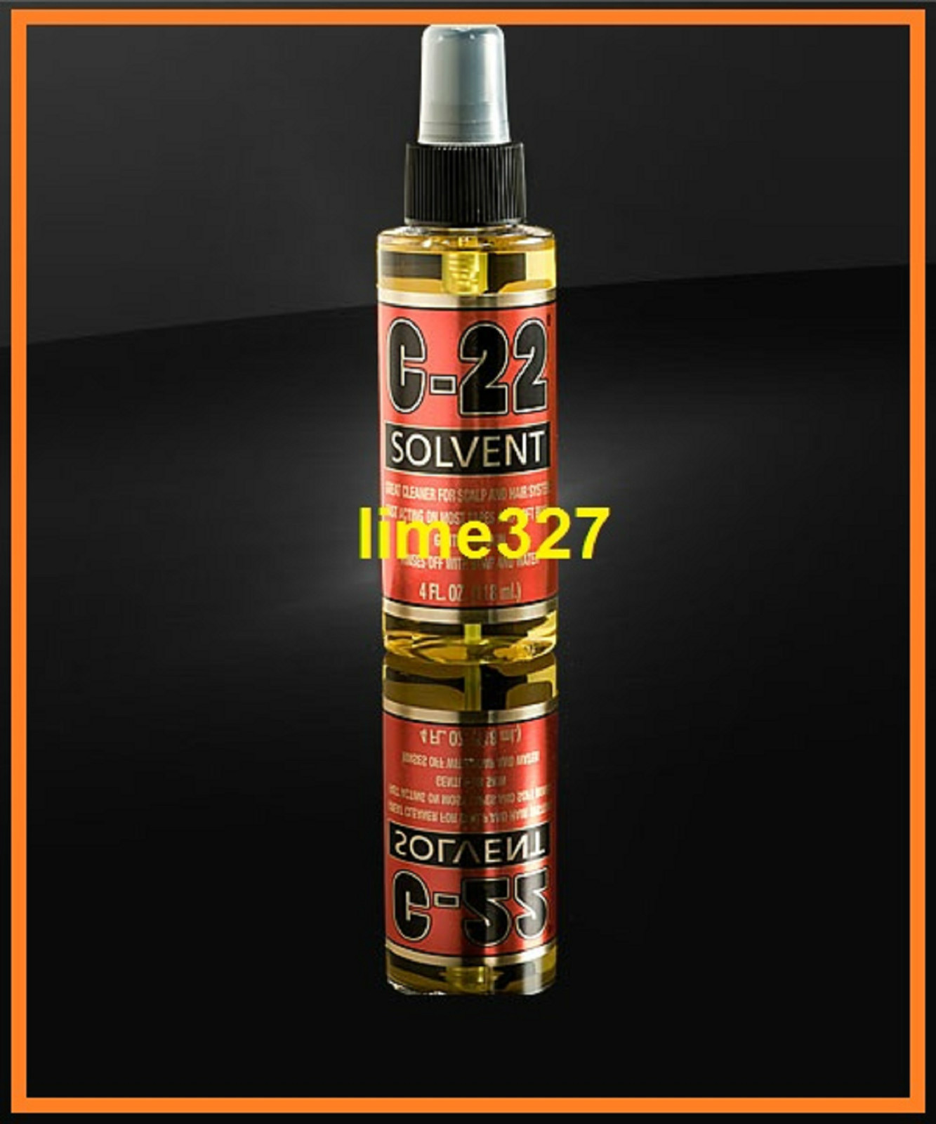 C-22 Citrus Solvent Remover Lace Wig Toupee 4 oz