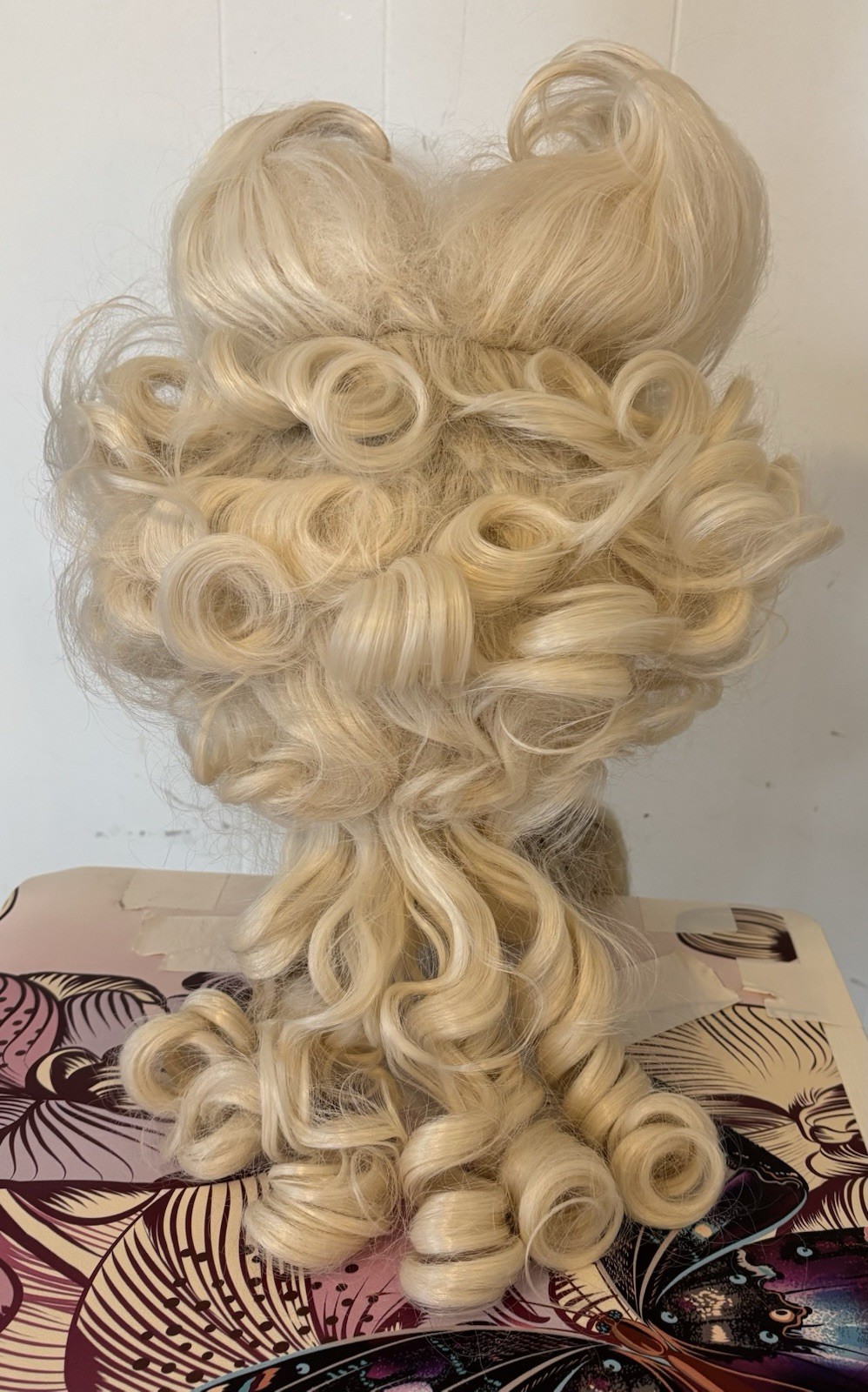 Marie Antoinette Wig Adult Fever Wigs with 2 Beige Wig Caps 1 Size