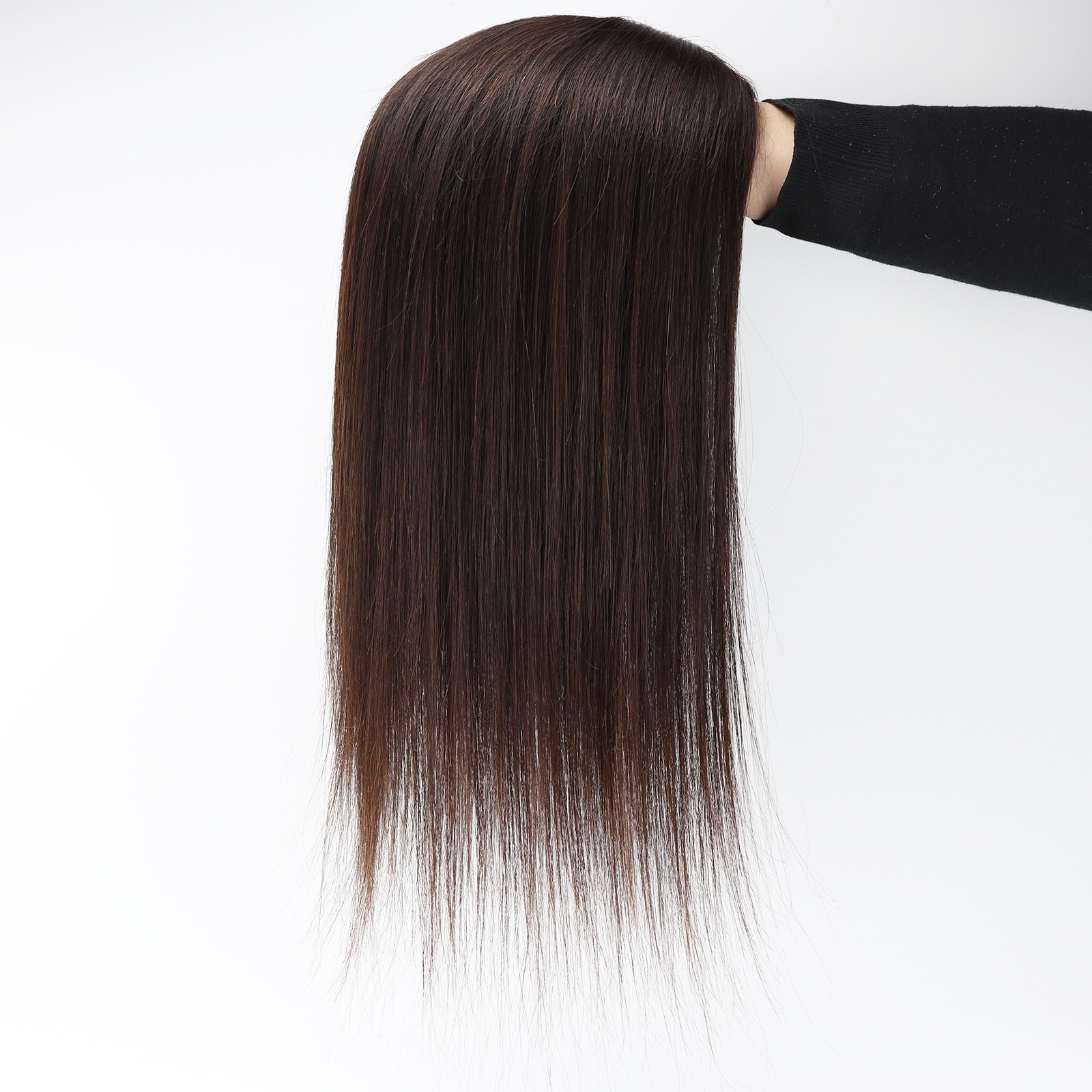 100% human hair Topper 16x18cm Remy Hair Silk Top Hand Tied Hair ready to wear