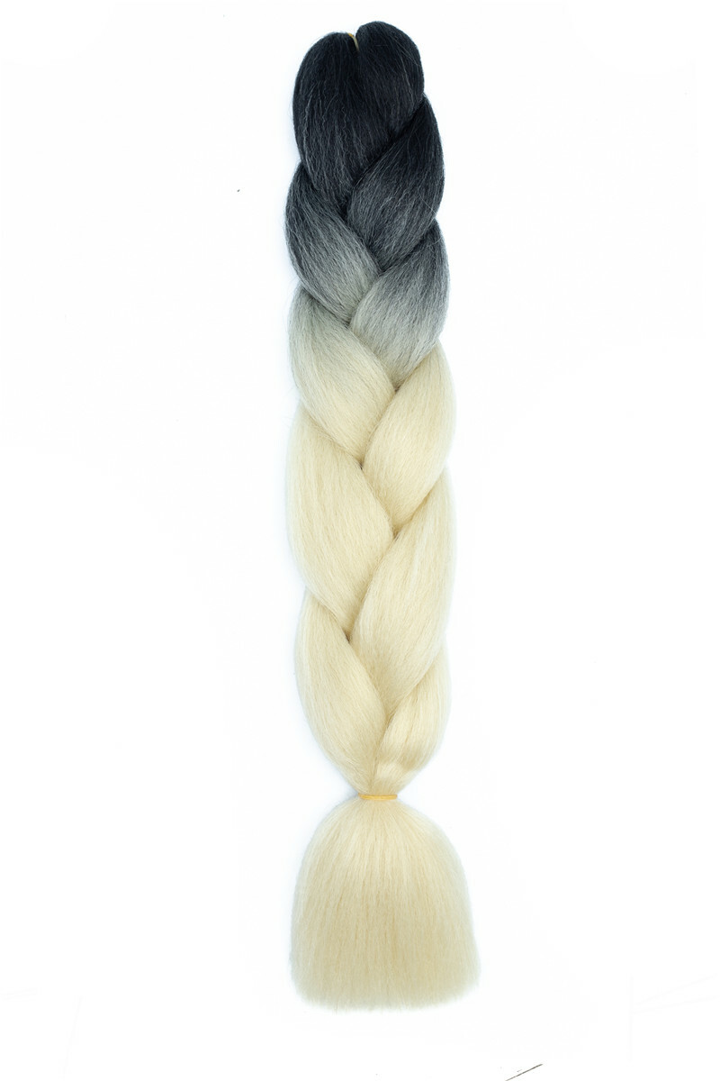 24″ Ombre Jumbo Synthetic Braiding Hair Extensions 100g