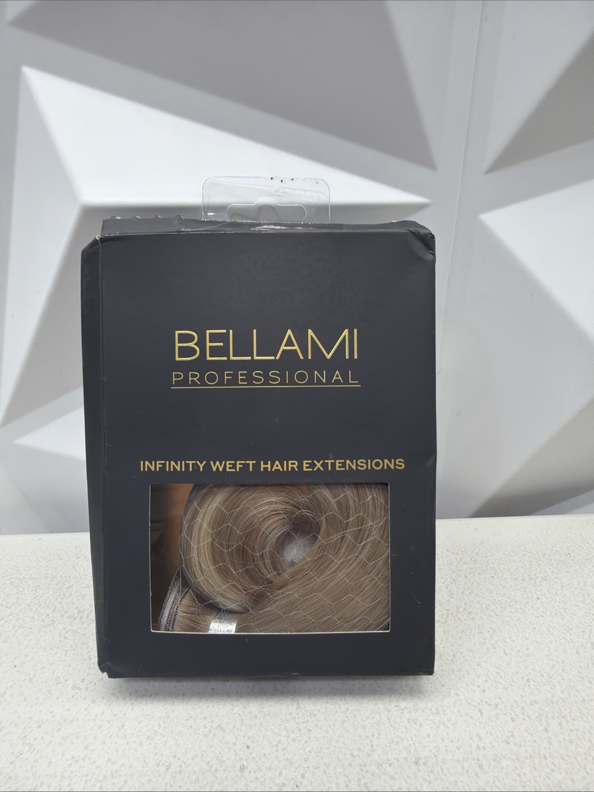BELLAMI INFINITY WEFT COLOR Sweetheart Blonde#8C#80 Hybrid 22in-85g
