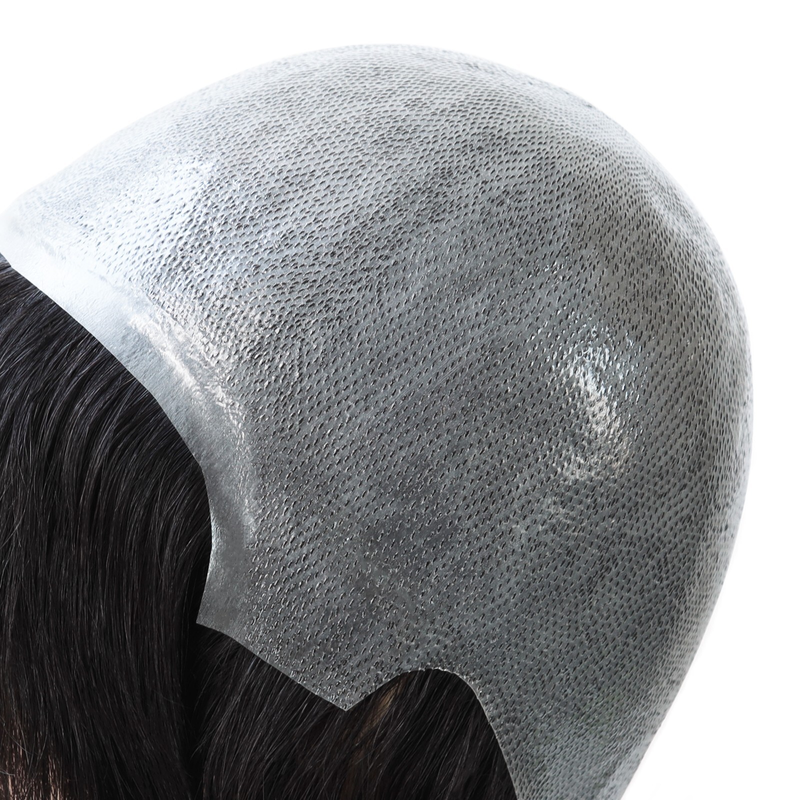 Women Chinese Cuticle Remy Human Hair Wigs Full Thin Skin Medium Size 14” BIOFW