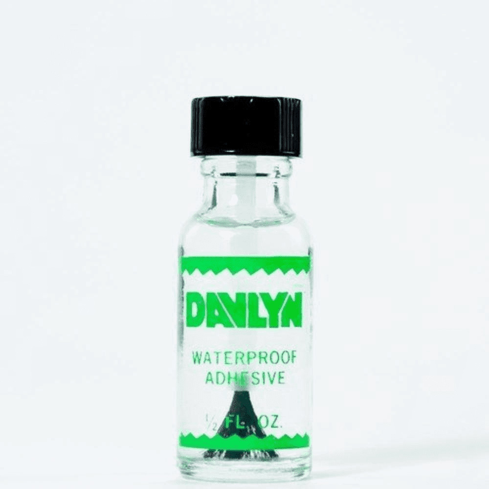 DAVLYN GREEN SUPER HOLD ADHESIVE ~ LACE WIGS & TOUPEE 1/2 OZ ~ HARD BOND