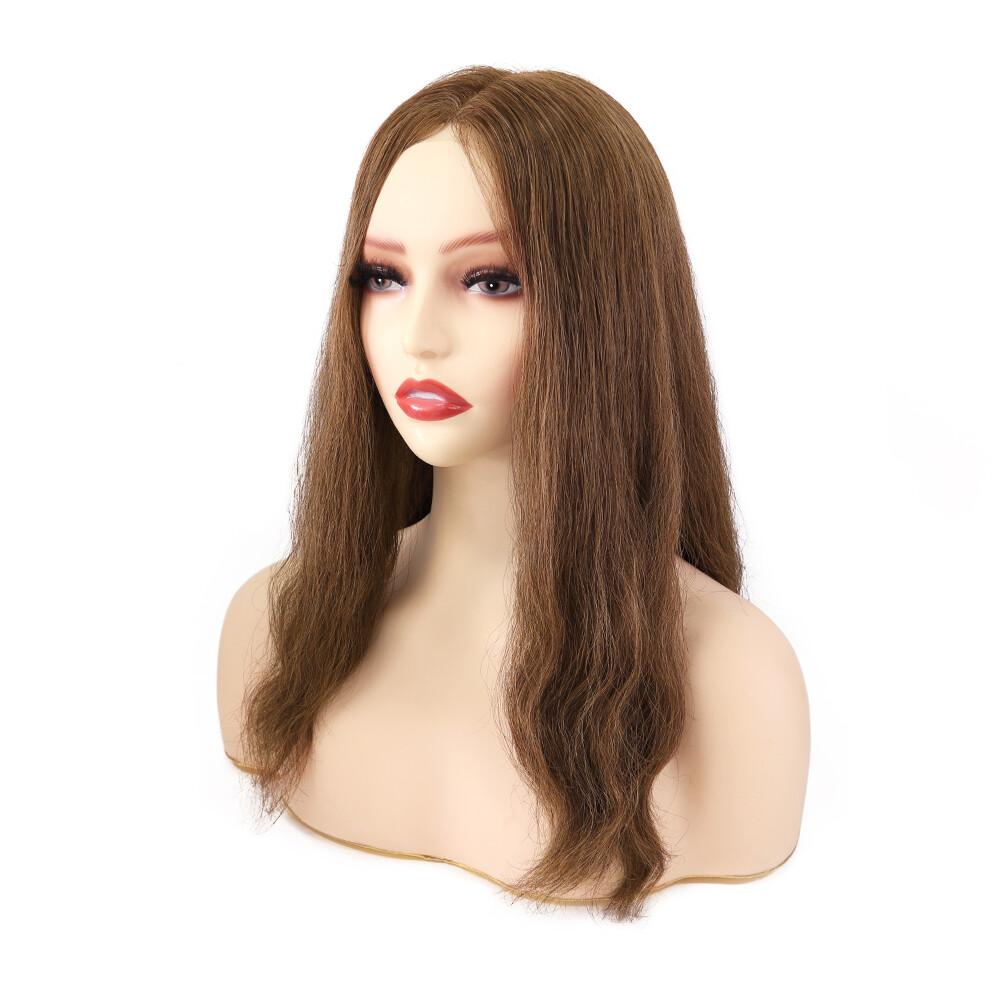 Topper for Women Top Pieces Lace Center Hair Systems Human Hair 16″ TP81