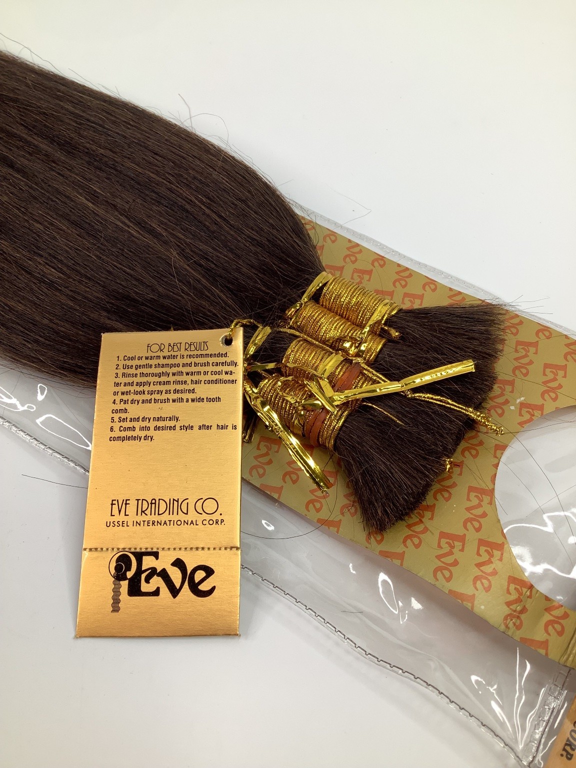 Eve 100% Human Hair Extensions M1B-30 Soft Micro Yaki Bulk 14-18″