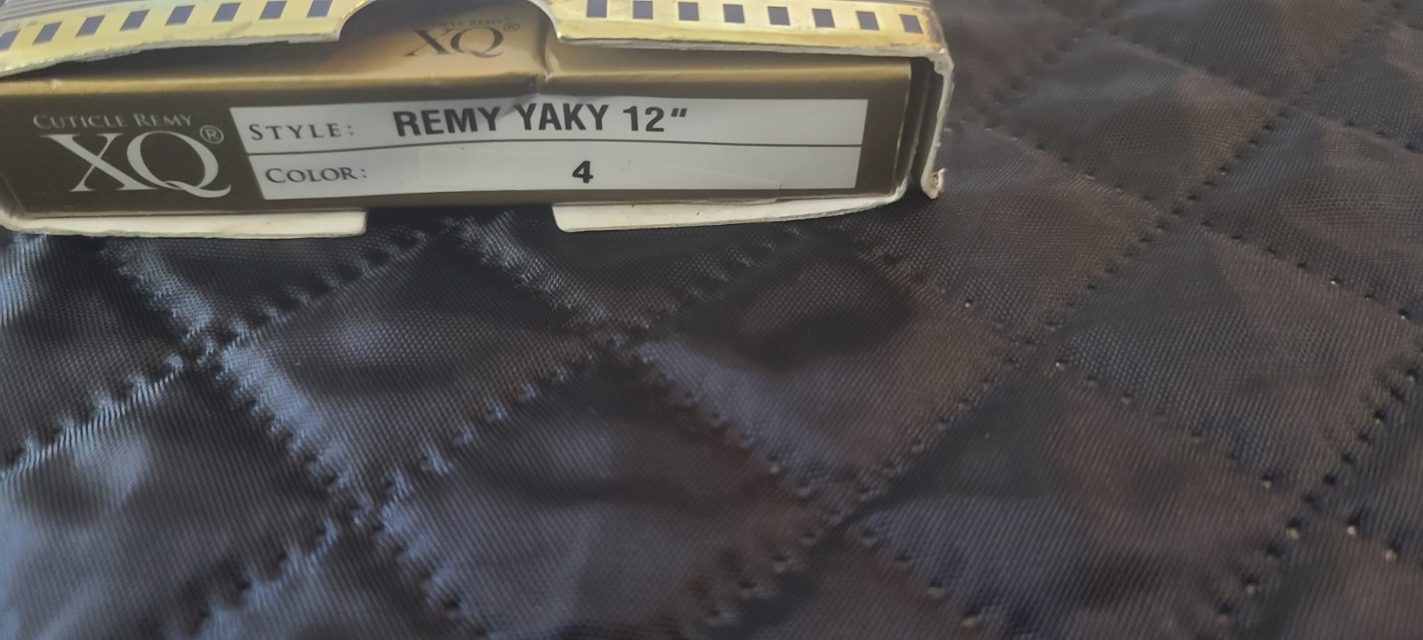 100% Human Hair Weave Remy Yaky Cuticle Remy XQ 12″