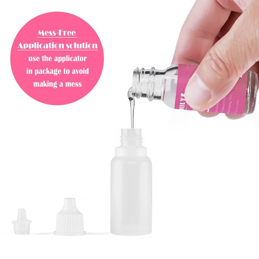 Waterproof Lace Glue, Clear| Invisible MIILYE Hair Wig Glue 0.5oz, Clear