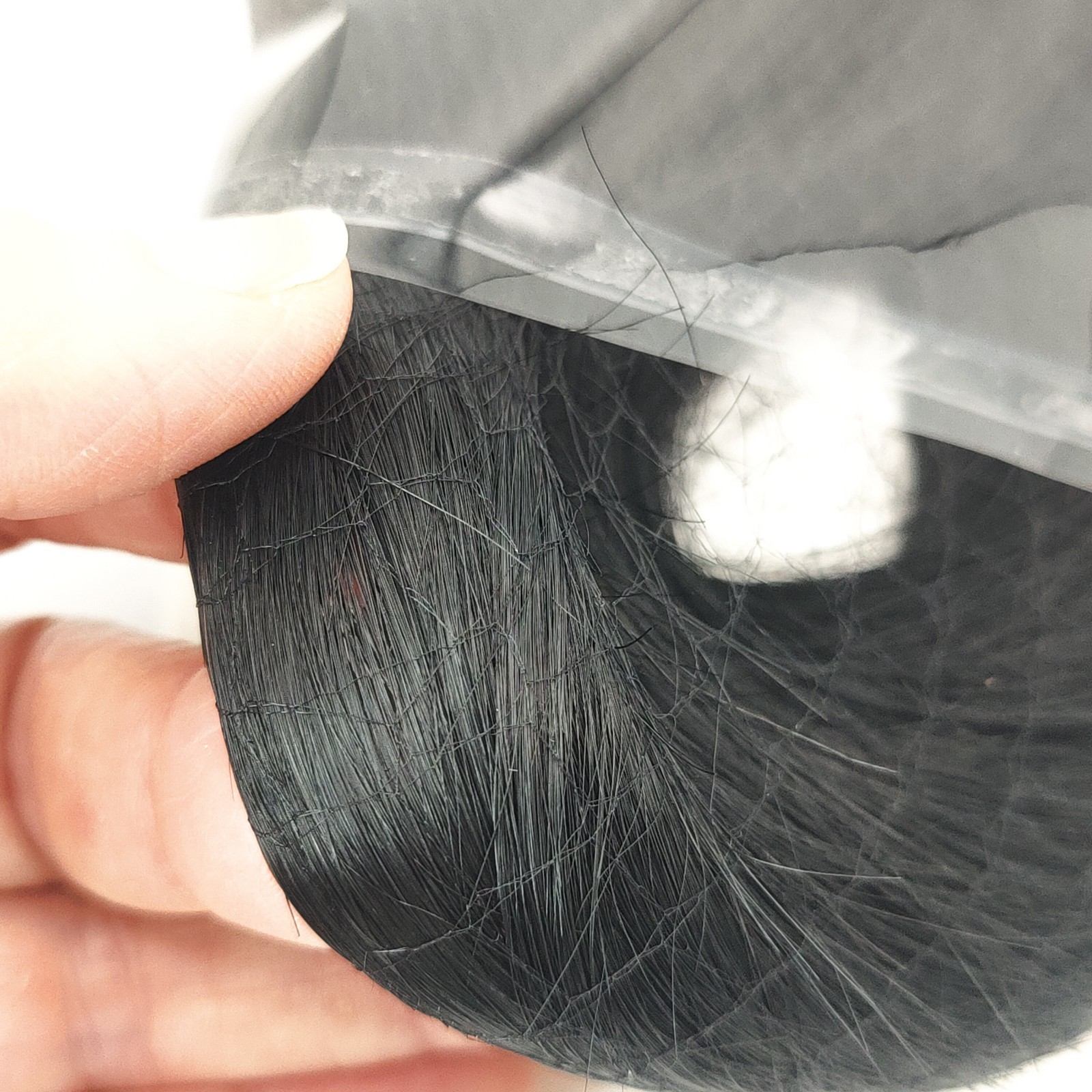 SUYYA Clip In Hair Extensions – Real Human Hair 7pcs 12” 70g #1 Jet Black – New
