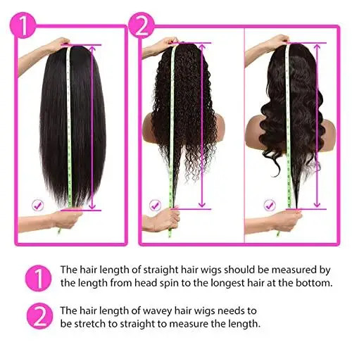 Body Wave Human Hair Wig 13×4 Lace Front 250 Density Pre Plucked Remy Natural