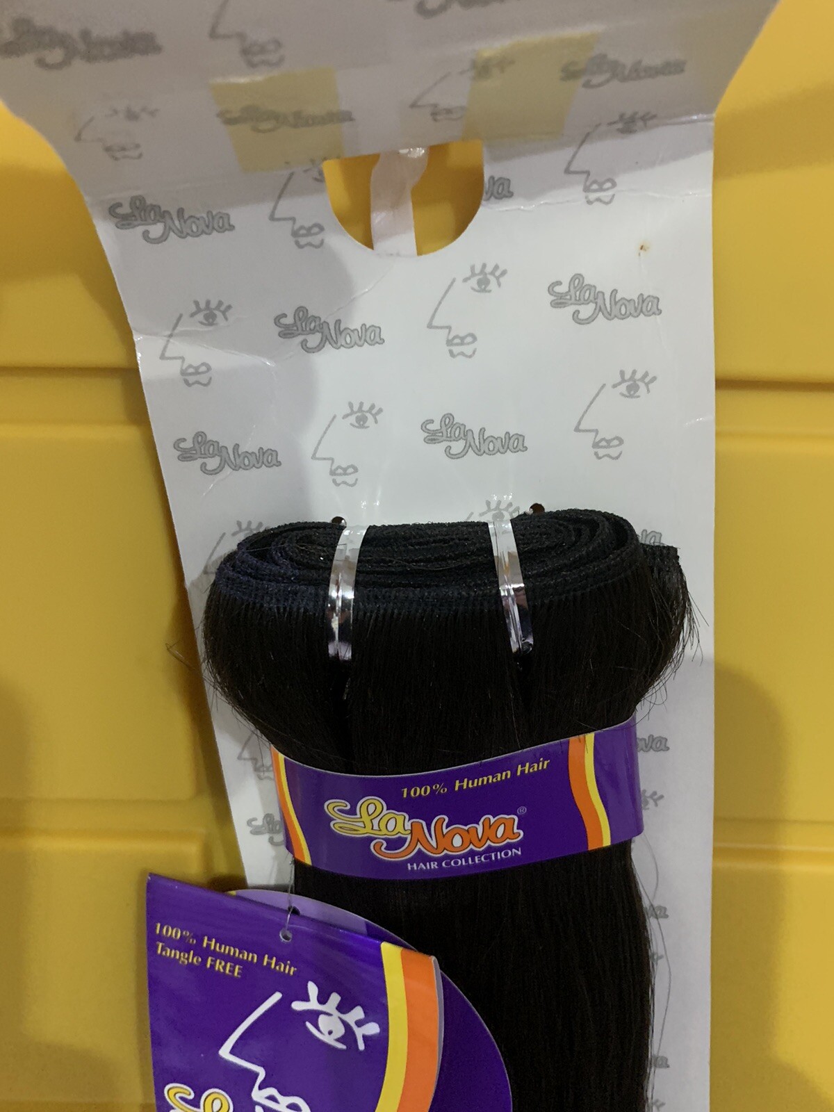 La Nova Italian Perm Yaki 100% Human Hair 14” Color ST1B-144 FREE SHIPPING NIB