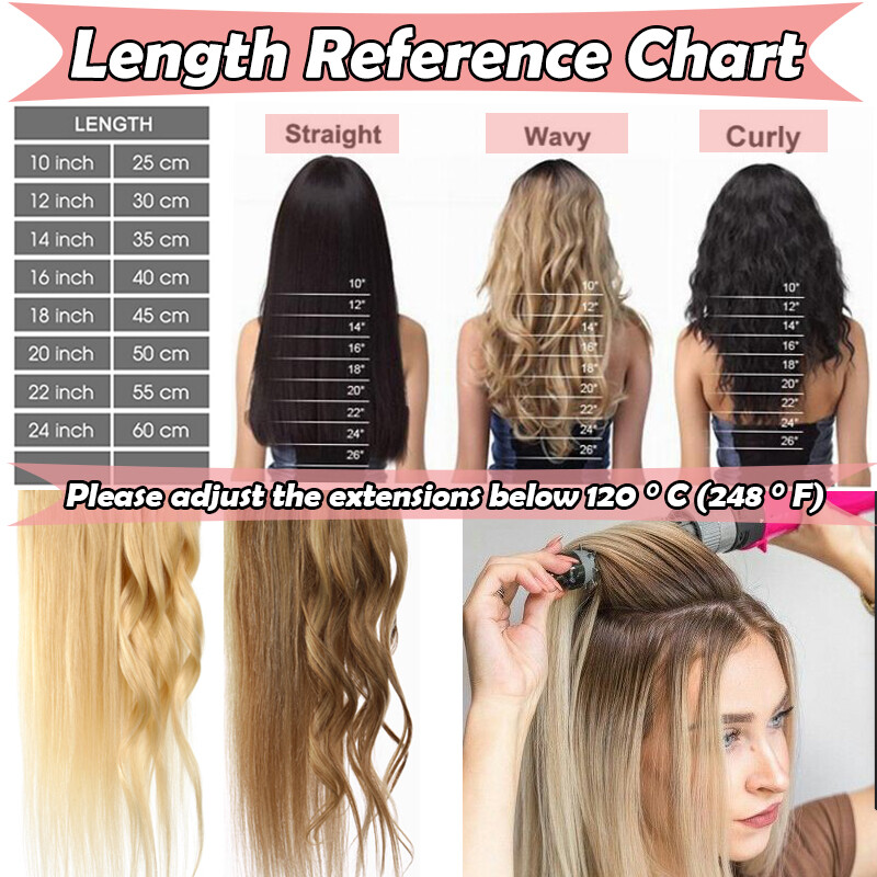 Thick 100G Easy Micro Loop Ring Remy Human Hair Extensions Beads I Tip Brown USA