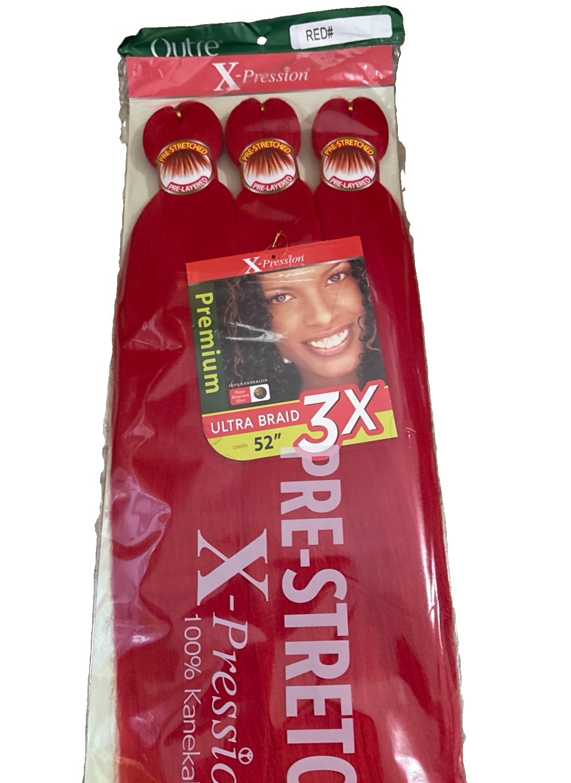 Pre Stretched Braiding Hair 3X 52″ ALL COLORS X-Pression Outre