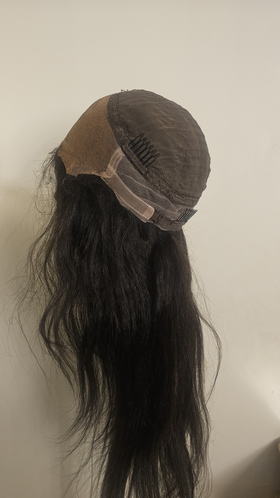 High Quality regular Top 26 to 28″ straight 100% Virgin Human Hair Lace Wig