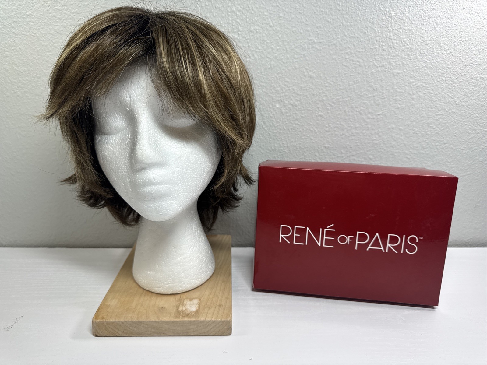 Rene of Paris Iced Mocha Coco Wig Classic Cap Pre-Owned – Great Condition W/Box!