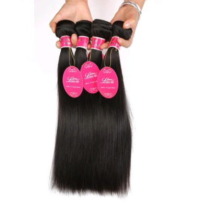Real human hair straight wave human hair hair curtain natural color wig hair ext