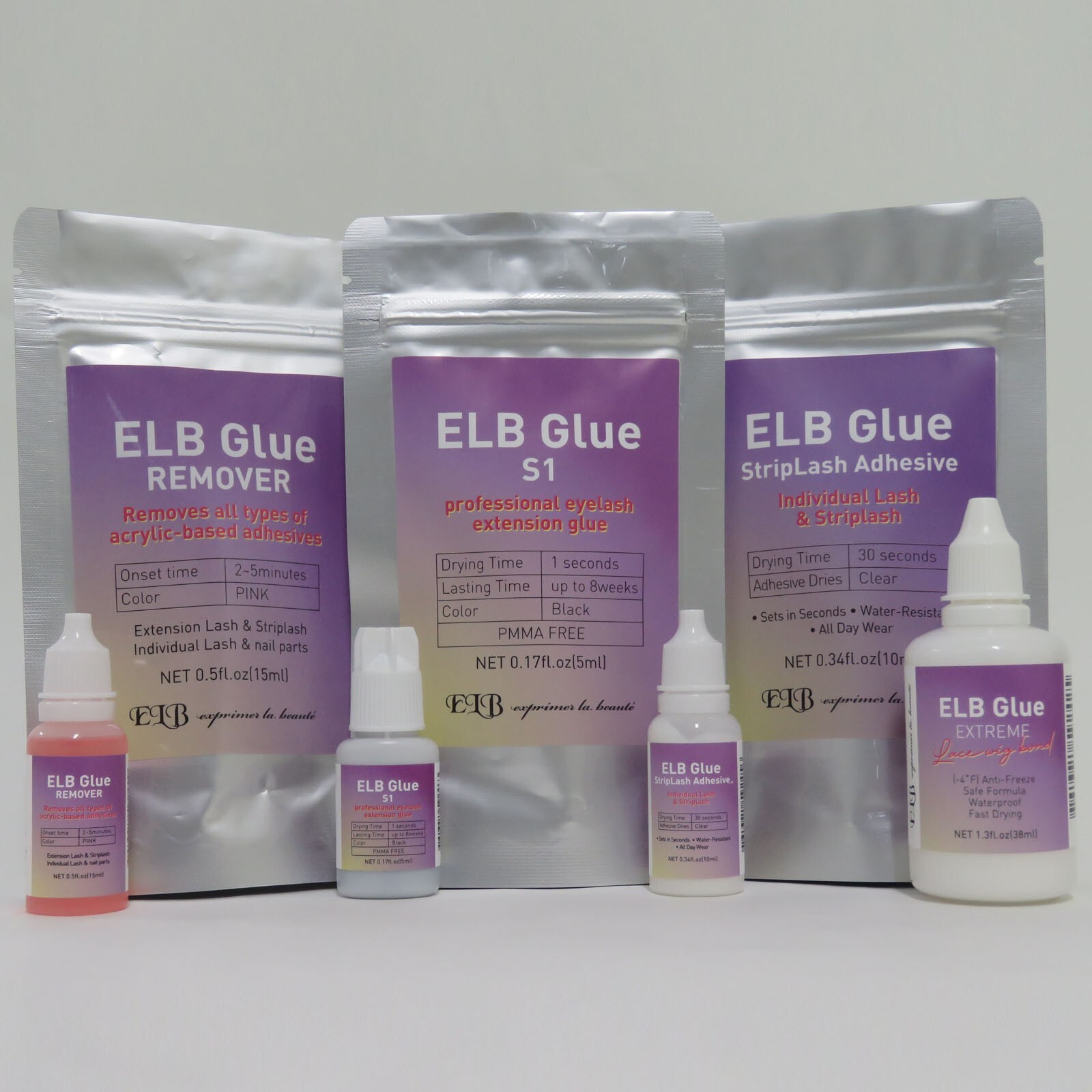 Hair Lace Wig Glue Extension Bond White 1.3 oz / Not Frozen in Winter /ELB Glue