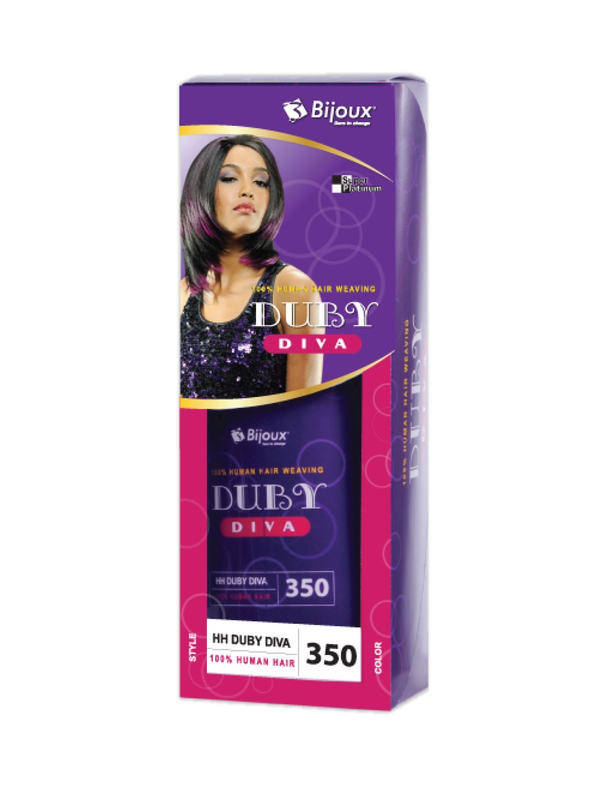 BIJOUX DUBY 8″~10″ 100% HUMAN HAIR PRE-BUMP WEAVE STYLE