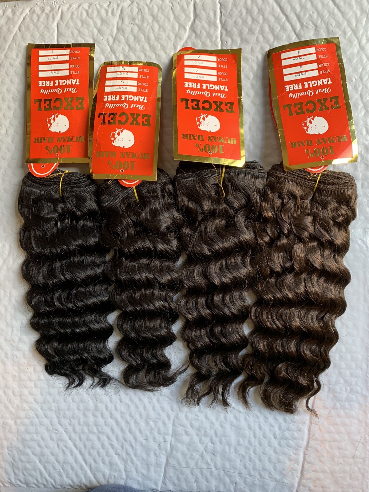 100% Human Hair for Weaving by Excel, Deep Wave Style, Feels soft and Lovely!