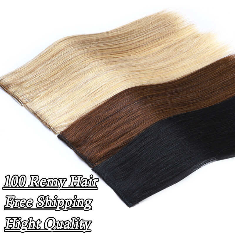 Thick Hairpad Topper Base Short Clip In Real Human Hair Extensions One Hairpiece
