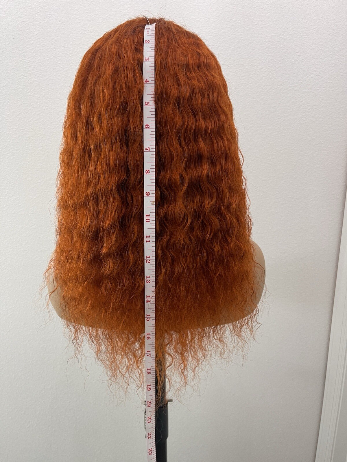 18” 4×4 Transparent Lace, Custom Colored, Human Hair, Closure wig, With Extra Ba