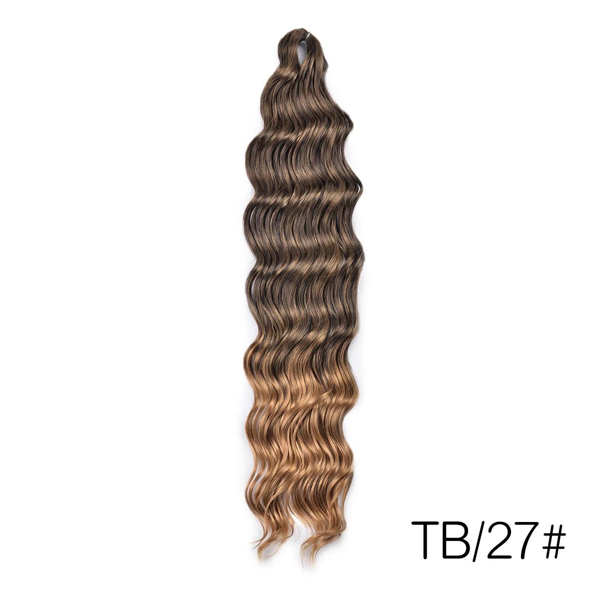 24 Inch Ombre Synthetic Anna Curl Water Wave Twist Crochet Hair Afro Loose Deep