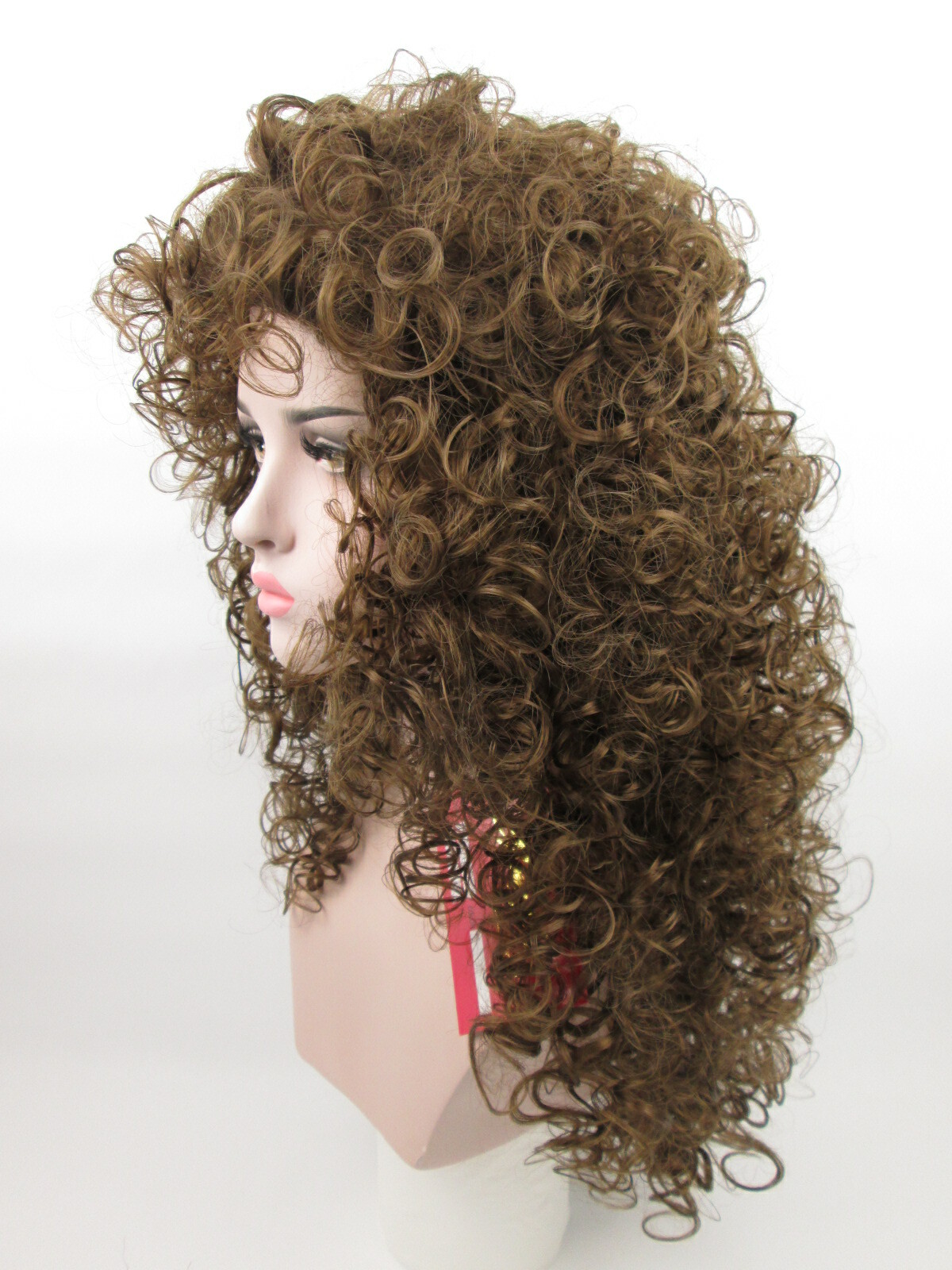 WOMENS 28″ LONG LAYERED TIGHT CURLS CURLY HAIR WIG VICTORIAN CHER MERIDA LIONESS
