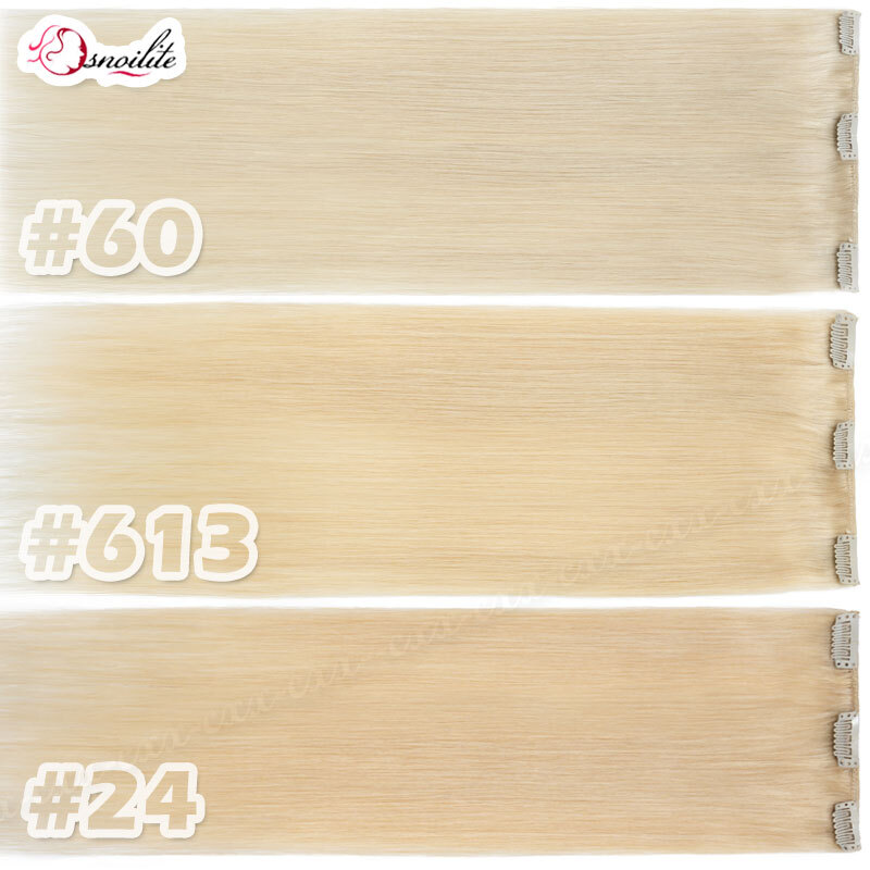 CLEARANCE Highlight Human Hair Seamless Clip in Remy Hair Extensions Full Head a