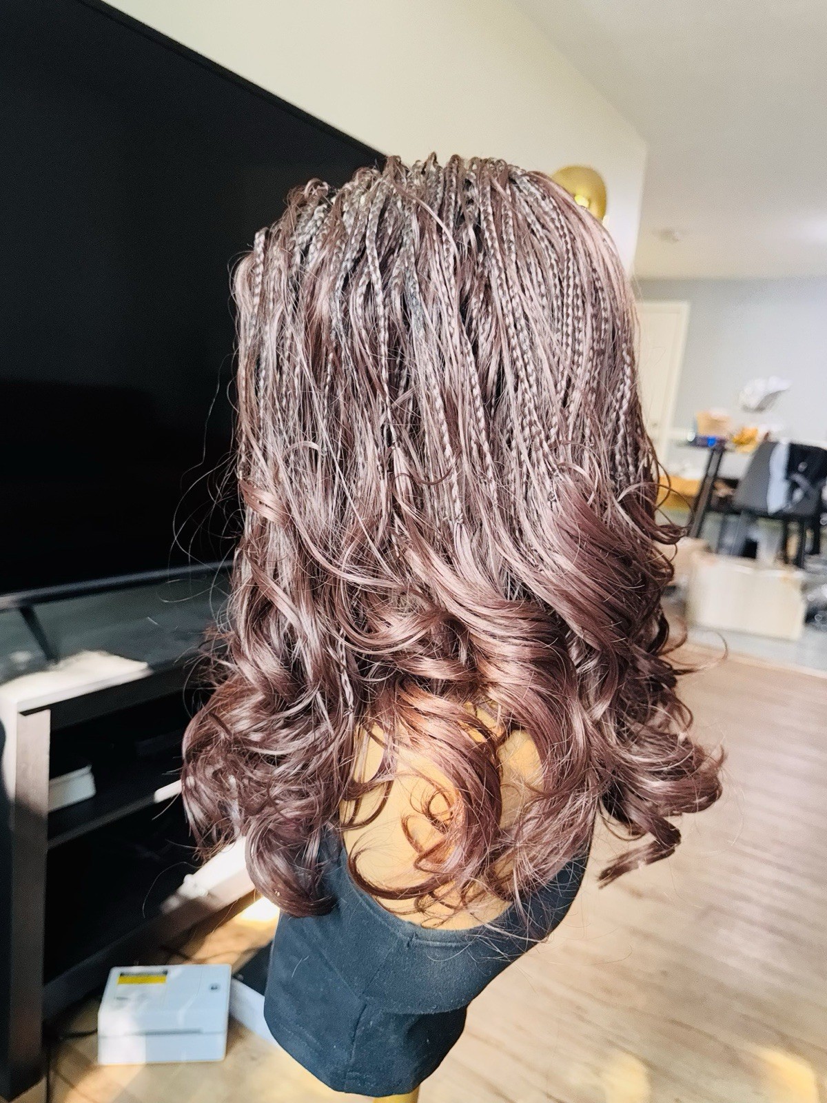 Braids Braided Wig. Closure Baby Hair Synthetic